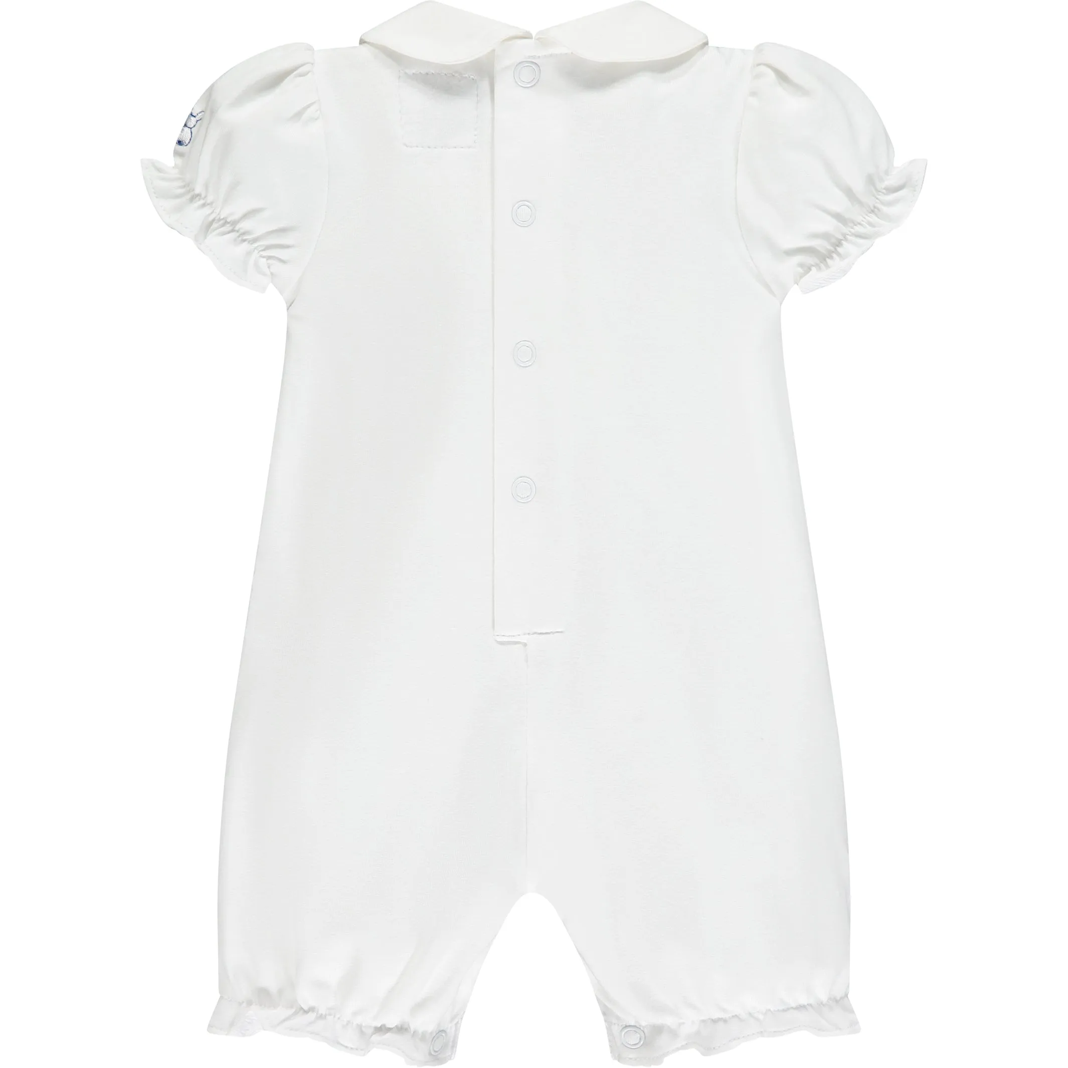 Darla Navy Baby Girls Romper