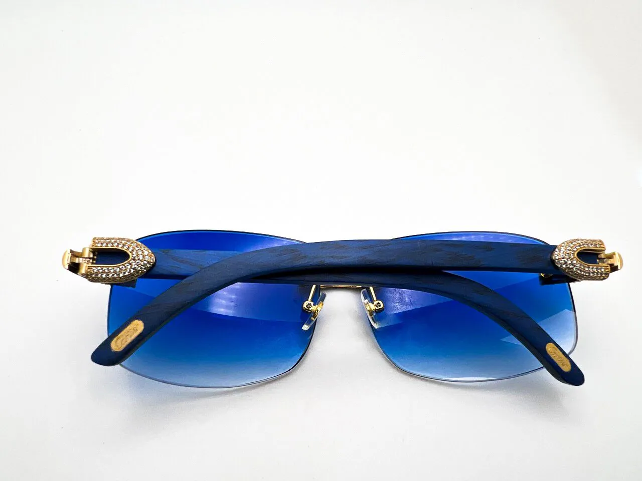 Decor C 5 pcs Bubble Set with Cobalt Blue Woods #6 Shape Lenses