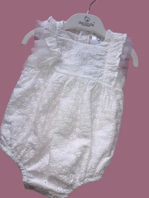 Deolinda white romper.      02231469