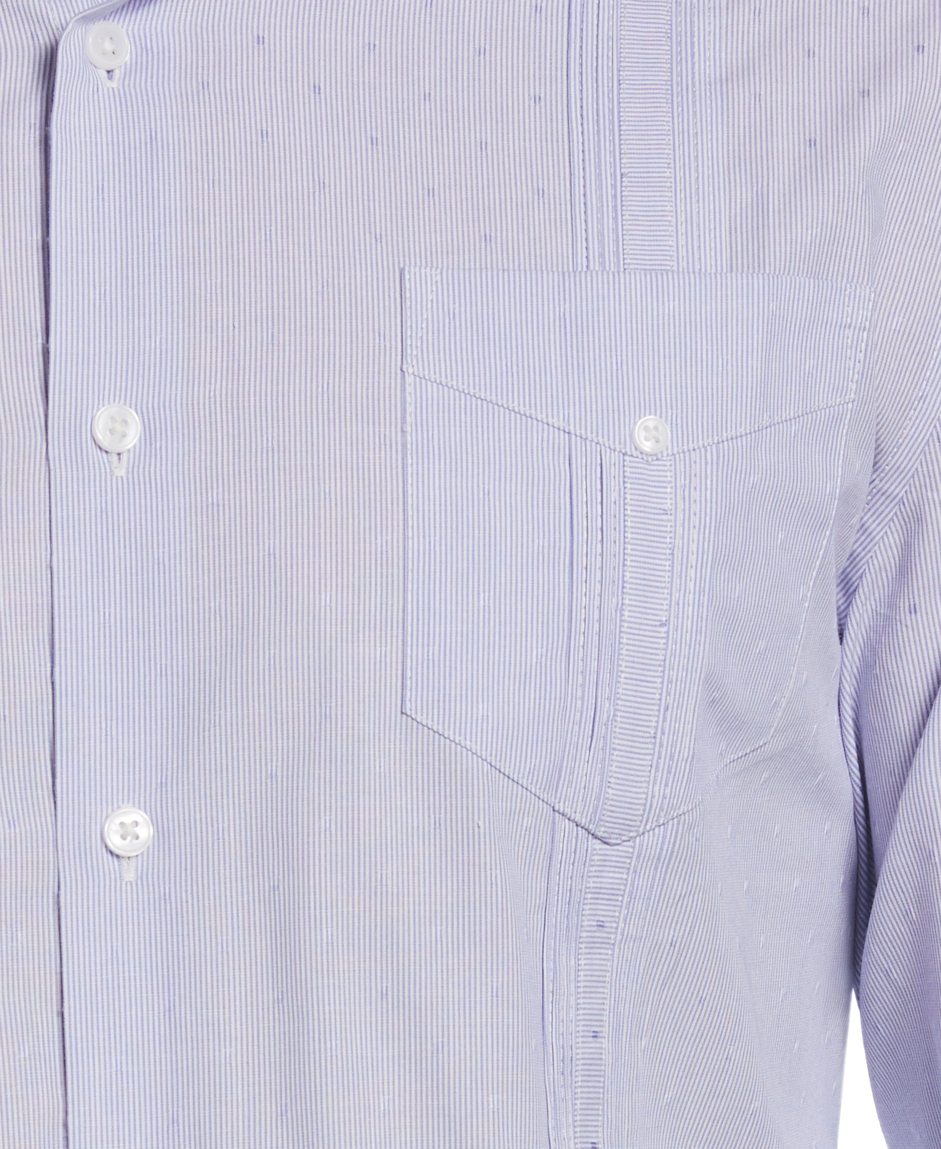 Dobby Stripe Cotton Guayabera Shirt