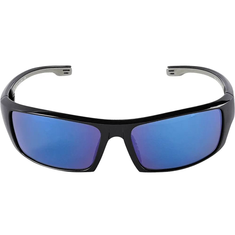 Dorado Blue Mirror Performance Fog Technology Polarized Lens with Shiny Black Frame, Safety Glasses - BH95129PFT