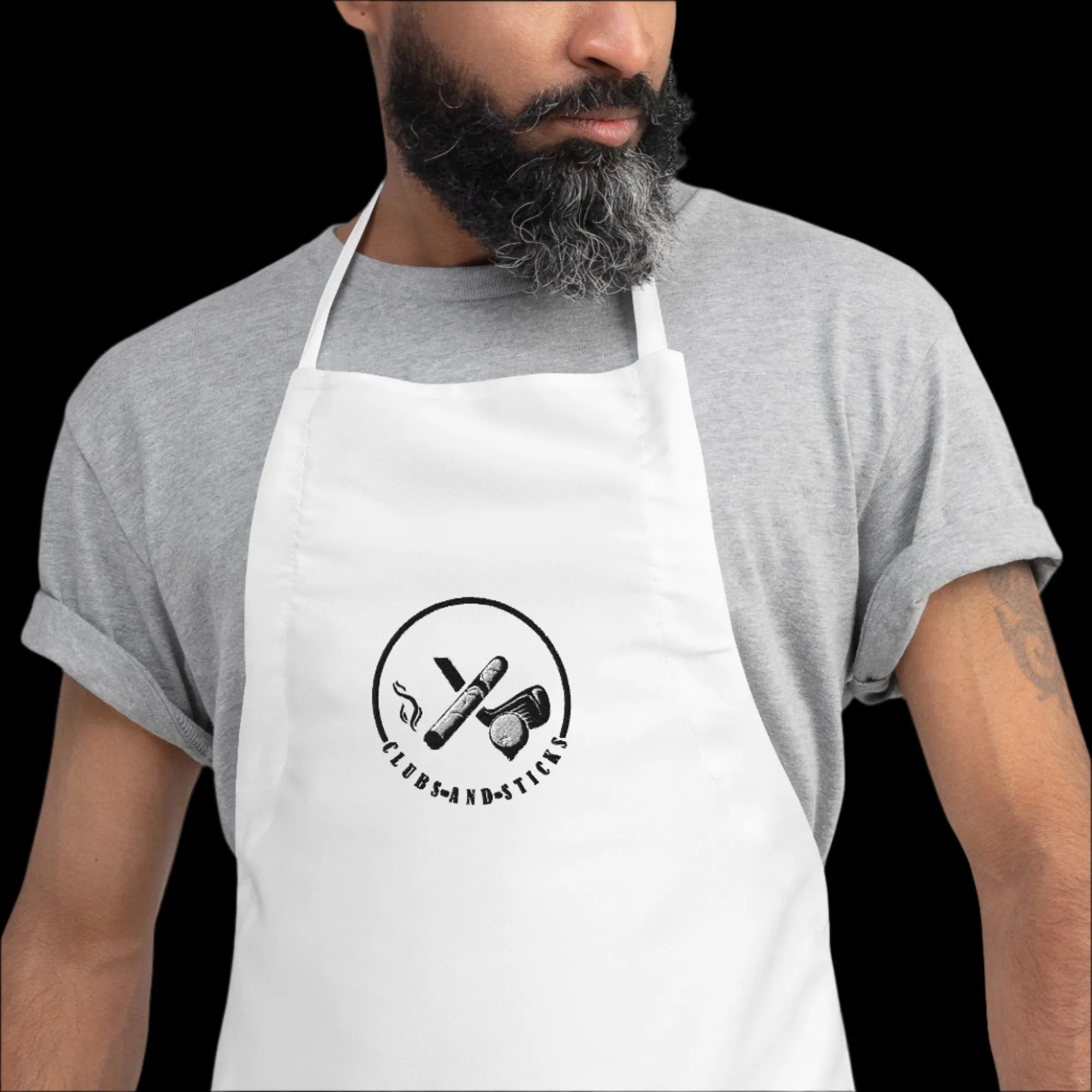 Embroidered Apron