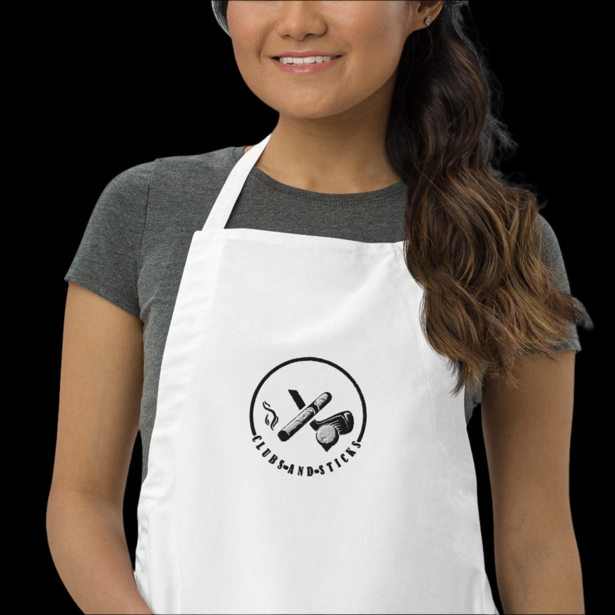 Embroidered Apron