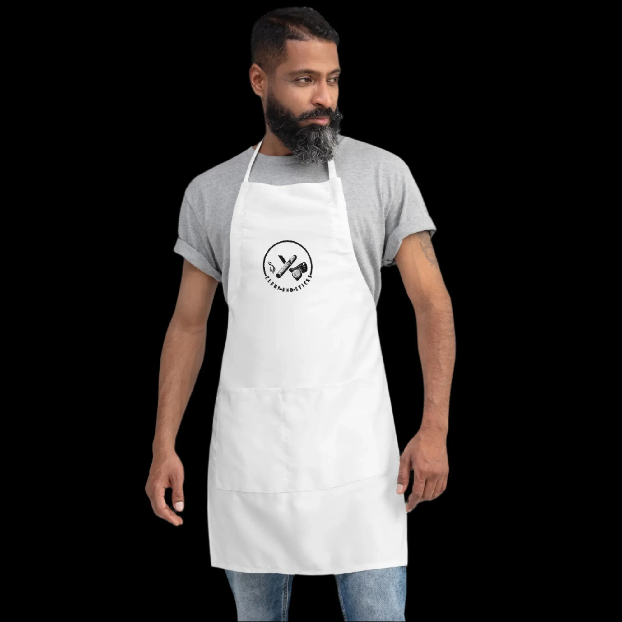 Embroidered Apron