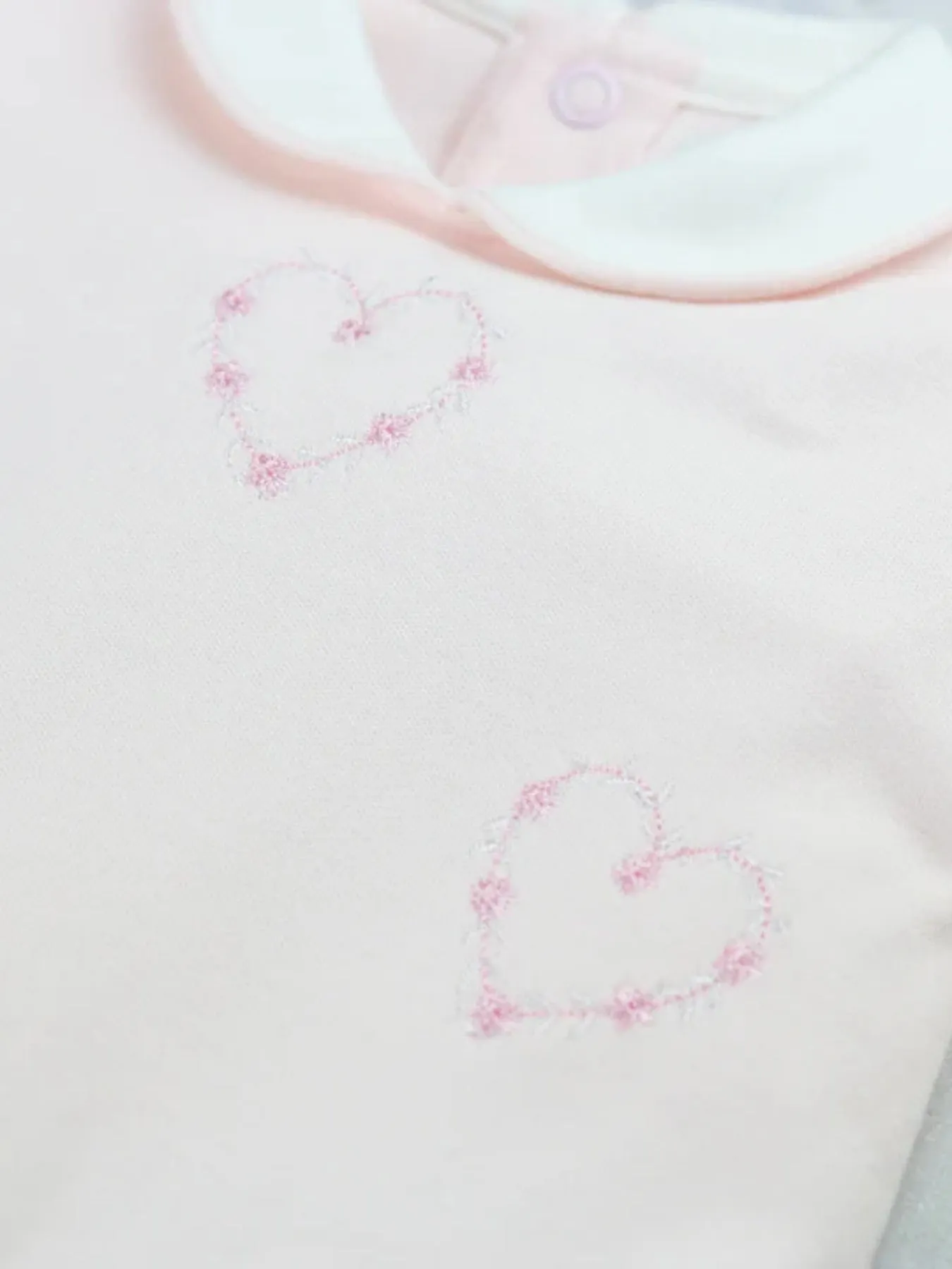 Emile et Rose Jenna Floral Heart Babygrow