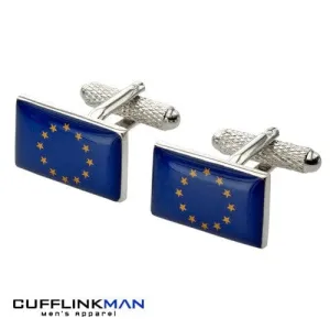 European Union Flag Cufflinks