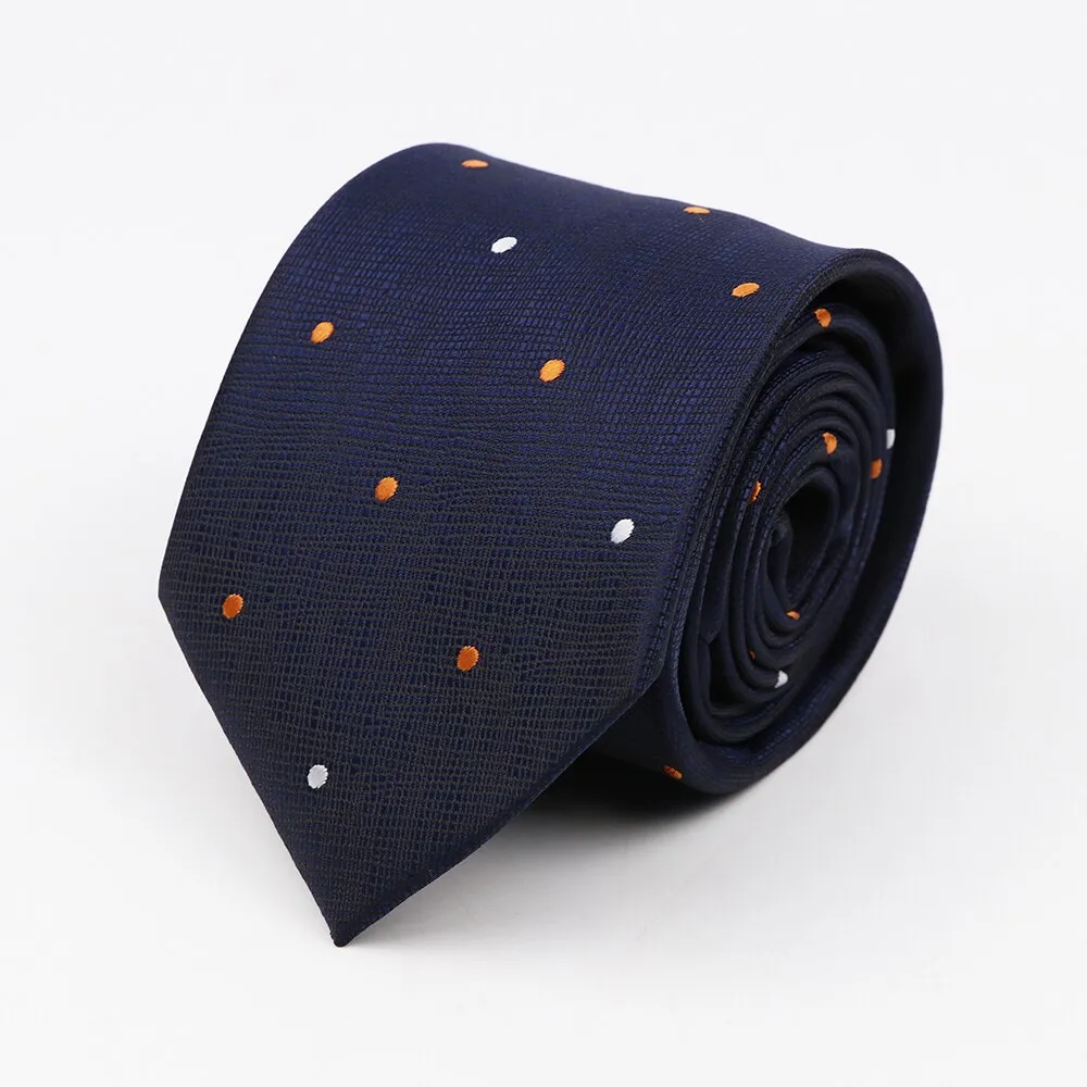 Fashion Men&#39;s Tie Casual Stripe Necktie Business Wedding Party Dress Wear 8cm Boy Birthday Gift Daily Cartoon Cute Yellow Ties