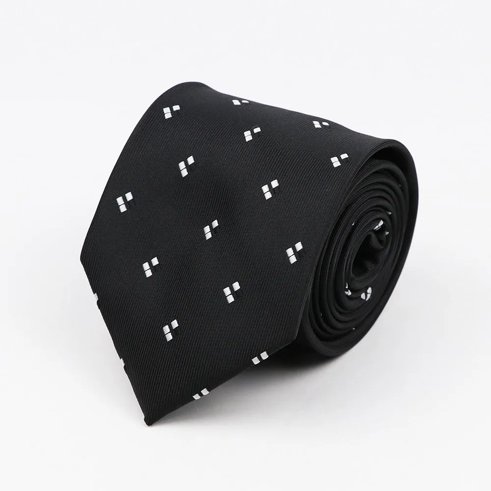 Fashion Men&#39;s Tie Casual Stripe Necktie Business Wedding Party Dress Wear 8cm Boy Birthday Gift Daily Cartoon Cute Yellow Ties