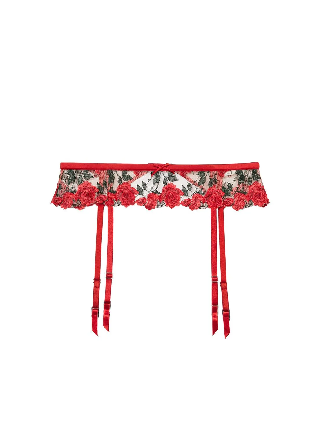 Fleur du Mal Roses & Thorns Garter Belt