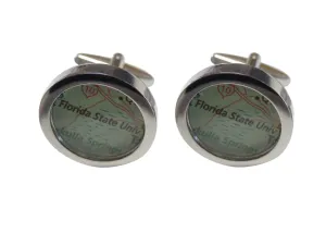 Florida State University Map Cufflinks