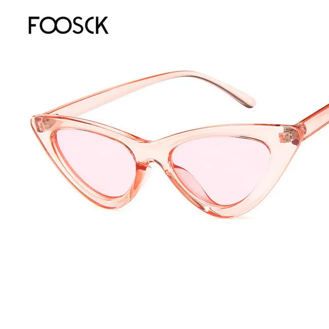 FOOSCK  2019 Women Designer Sunglasses High Quality Brand Designer De Soleil