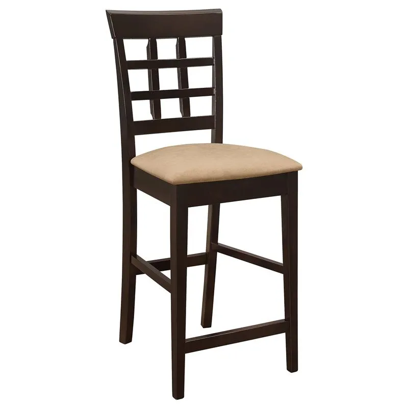 Gabriel 7-piece Square Counter Height Dining Set Cappuccino - 100438-S7