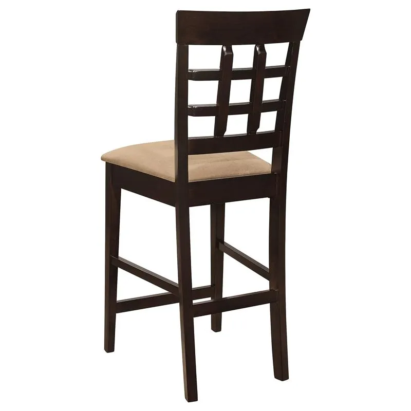 Gabriel 7-piece Square Counter Height Dining Set Cappuccino - 100438-S7