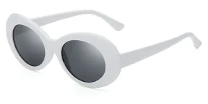 Gafas de Sol estilo Kurt Cobain Unisex Retro Vintage Solido Colores Sólidos y Semi-Traslúcidos