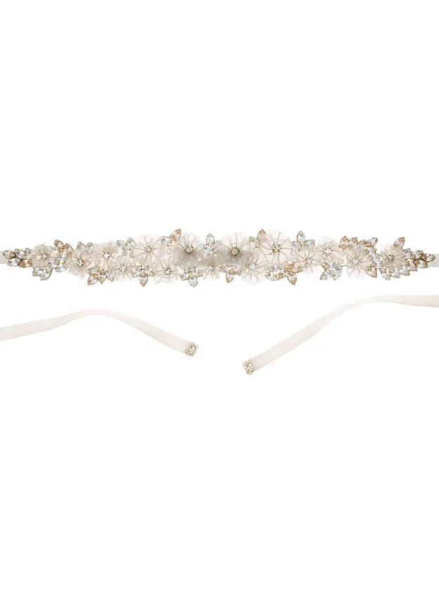 Gardenia Sash Long