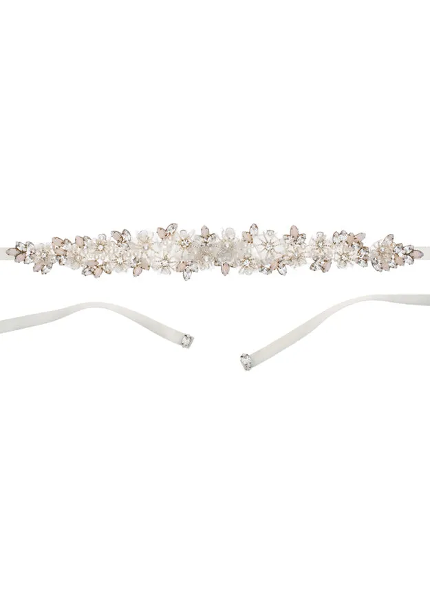Gardenia Sash Long