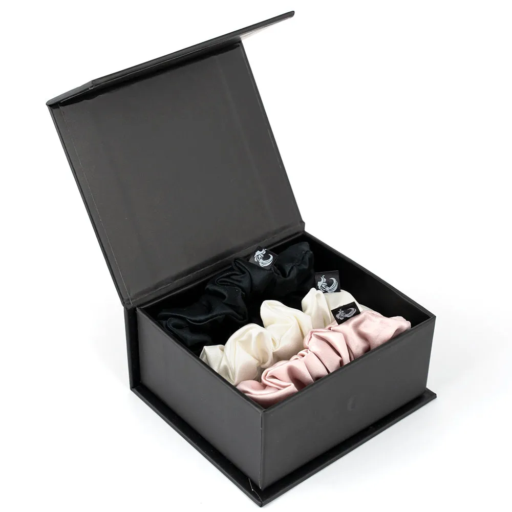 GH Pure Silk Scrunchies - Classy Bright Set