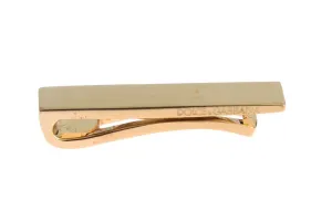 Gold Plated Brass Tie Clip