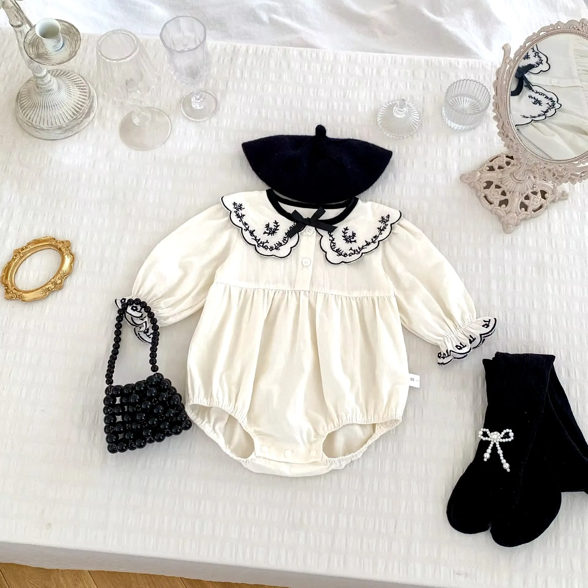 Harper Embroidered Romper