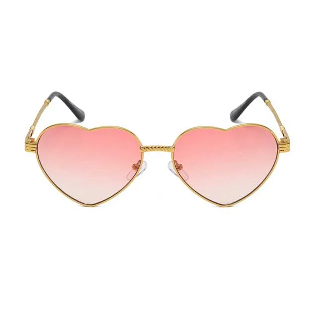 HEART-SHAPE SUNGLASSES 0833