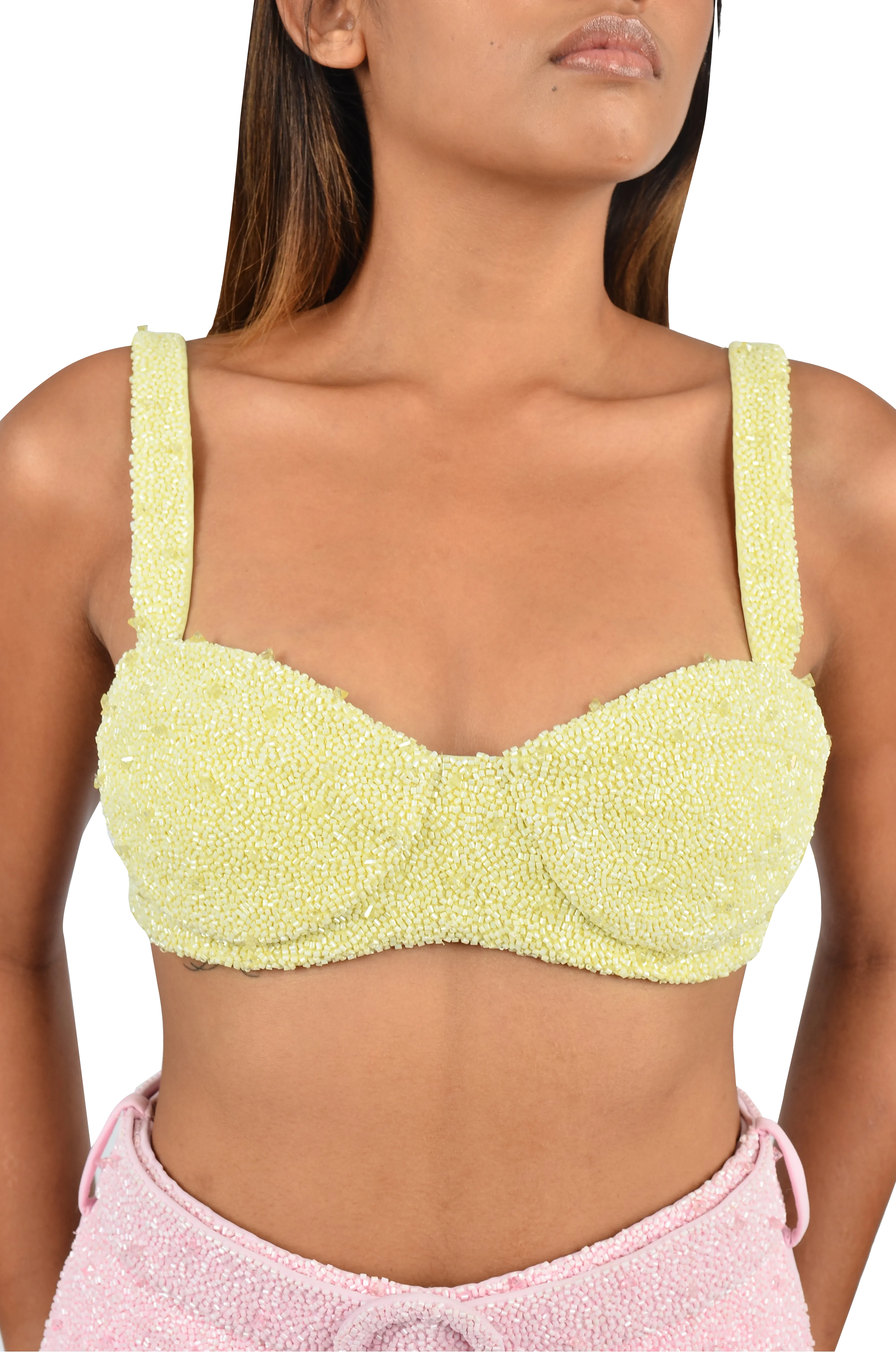 Heidi Hand Beaded Bikini Bottom