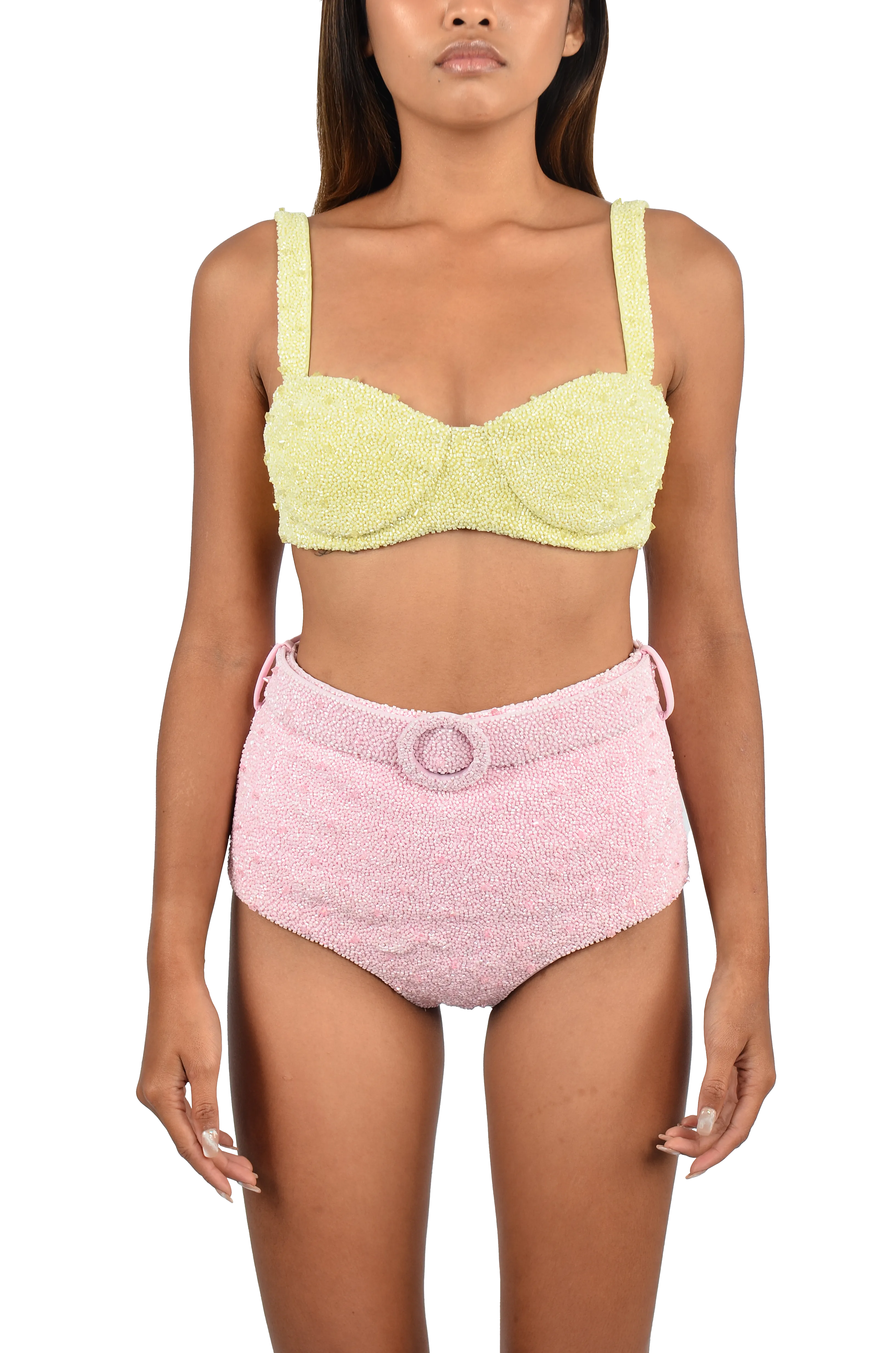 Heidi Hand Beaded Bikini Bottom