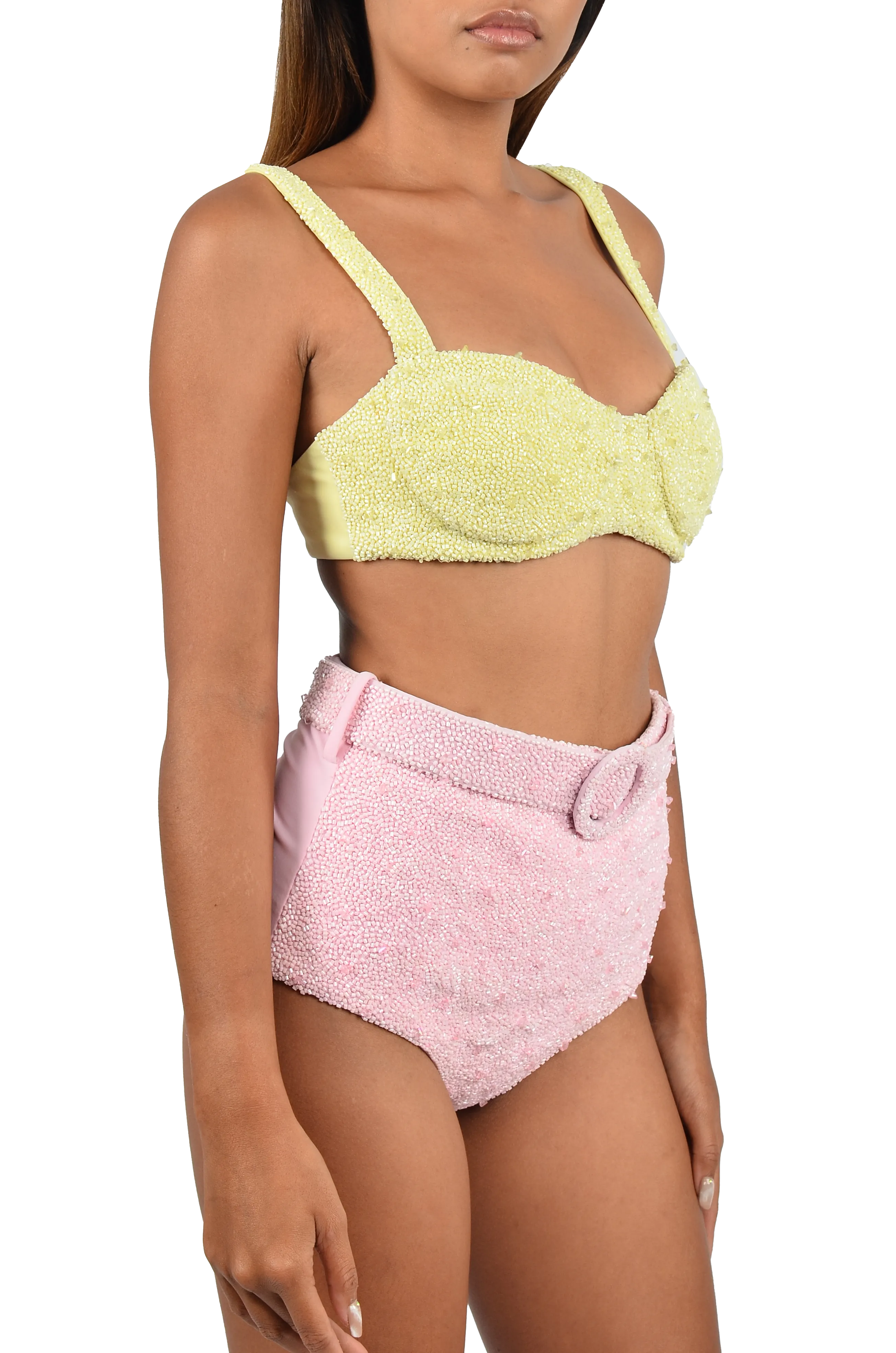 Heidi Hand Beaded Bikini Bottom