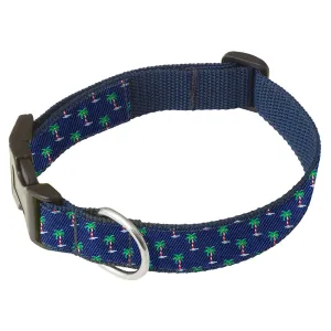 Holiday Palms - Dog Collar