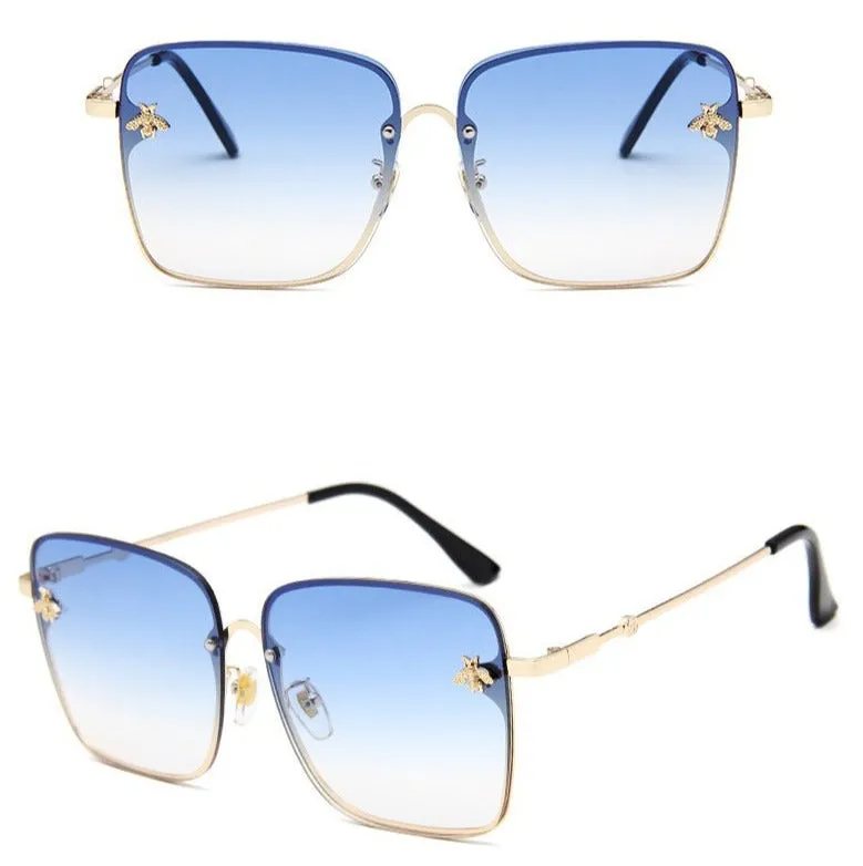 Hot!Square Bee Sunglasses