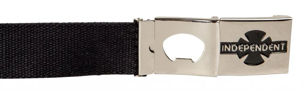 Independent Clipped Web Belt - Black