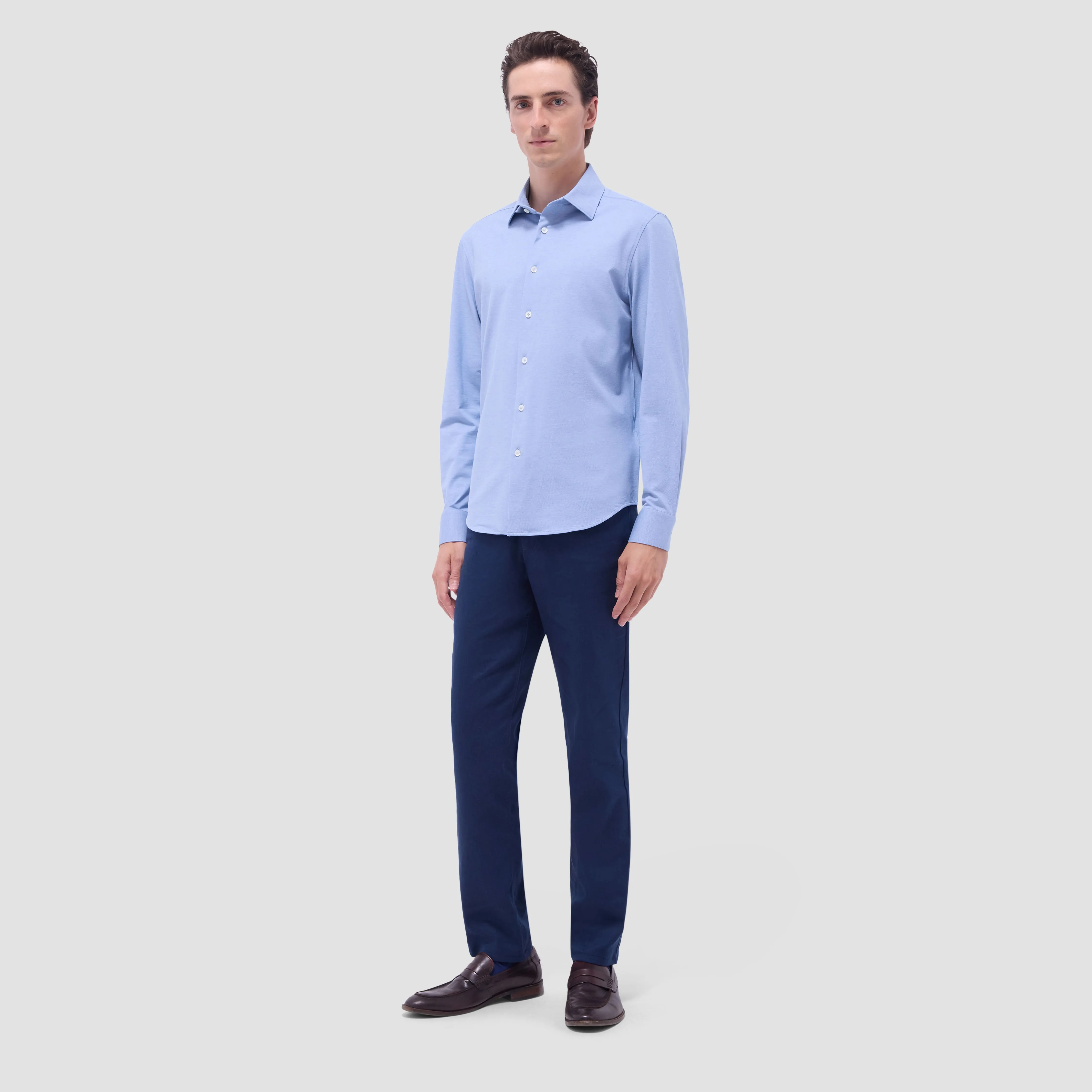 James Diagonal Twill Print OoohCotton Shirt