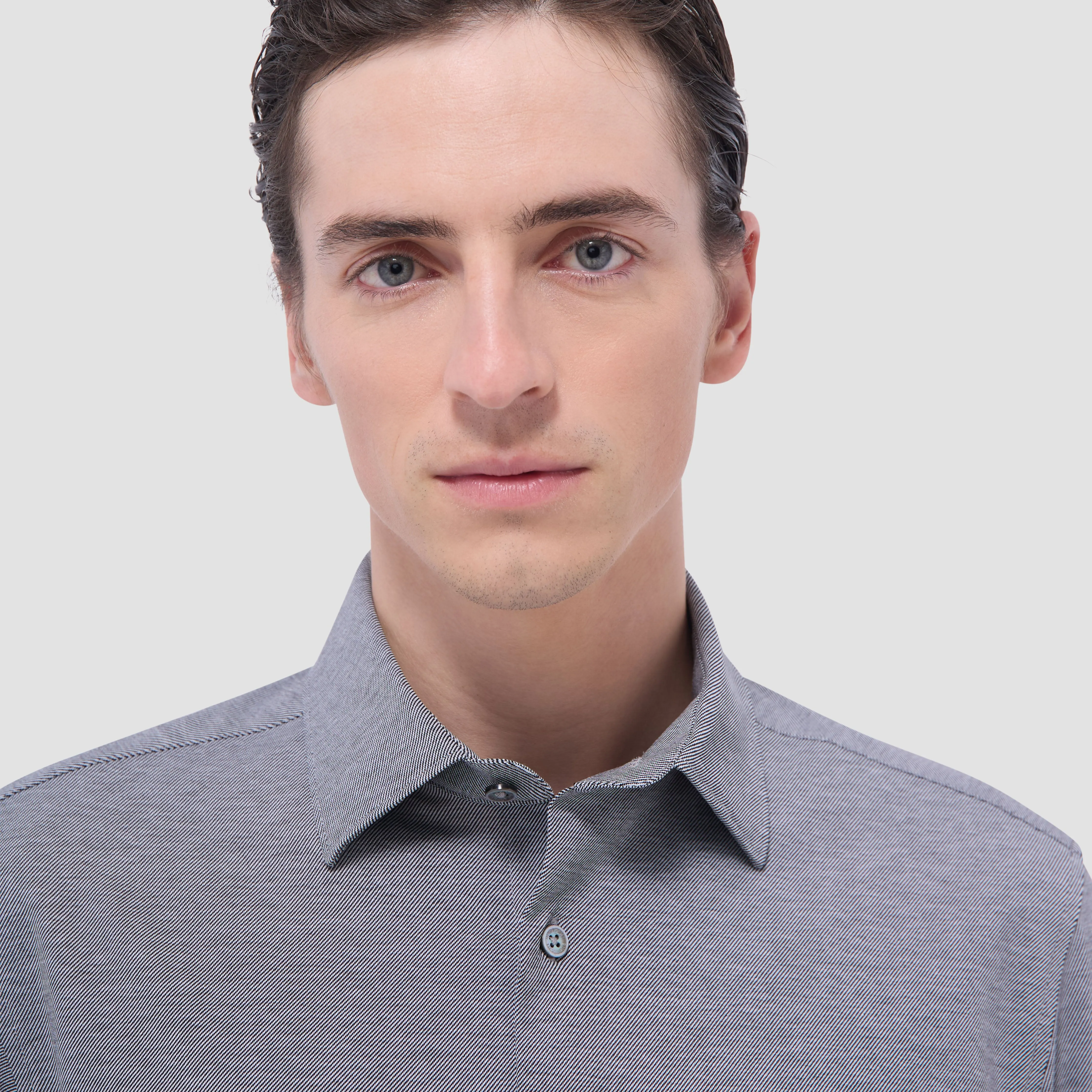 James Diagonal Twill Print OoohCotton Shirt