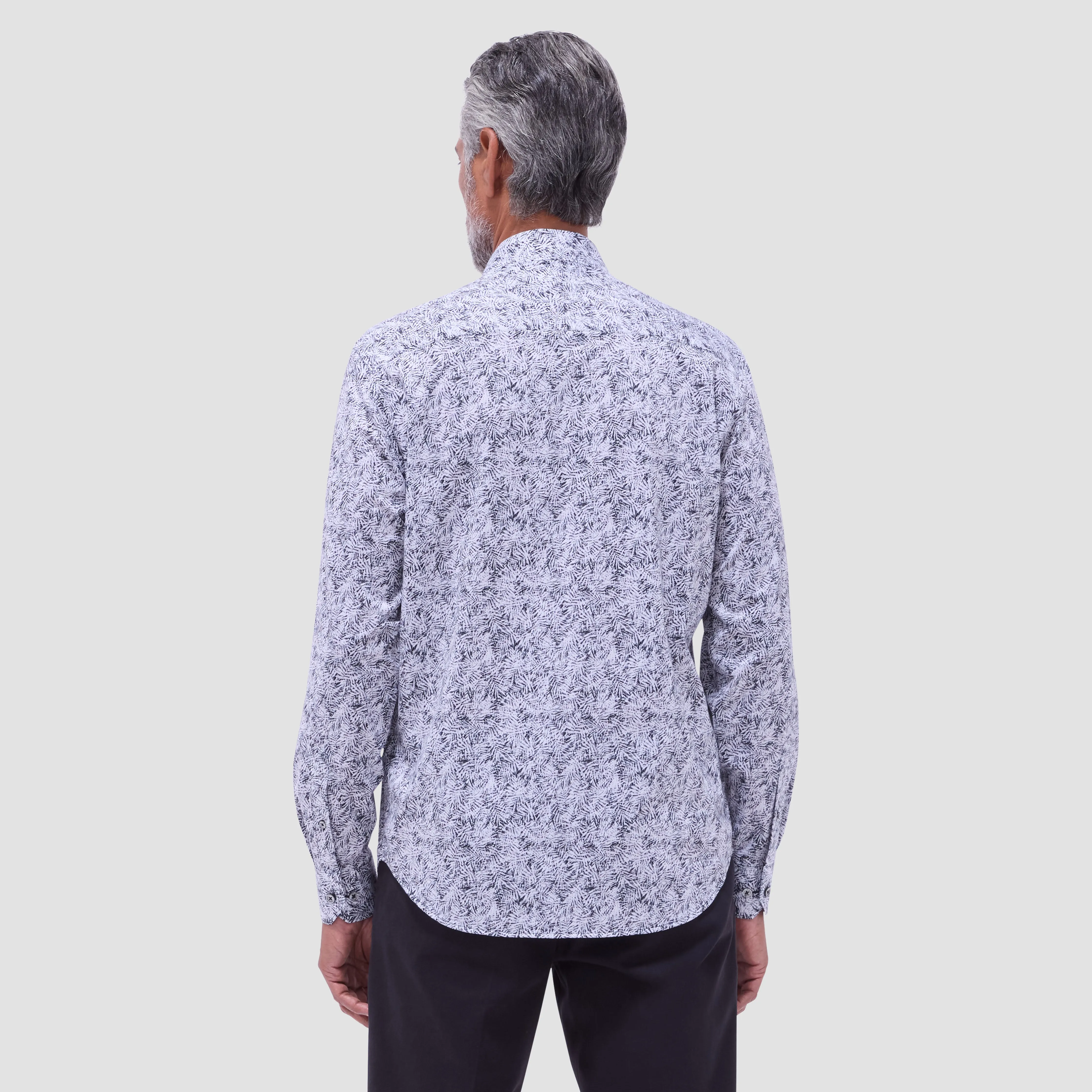 James Leaf Print OoohCotton Shirt
