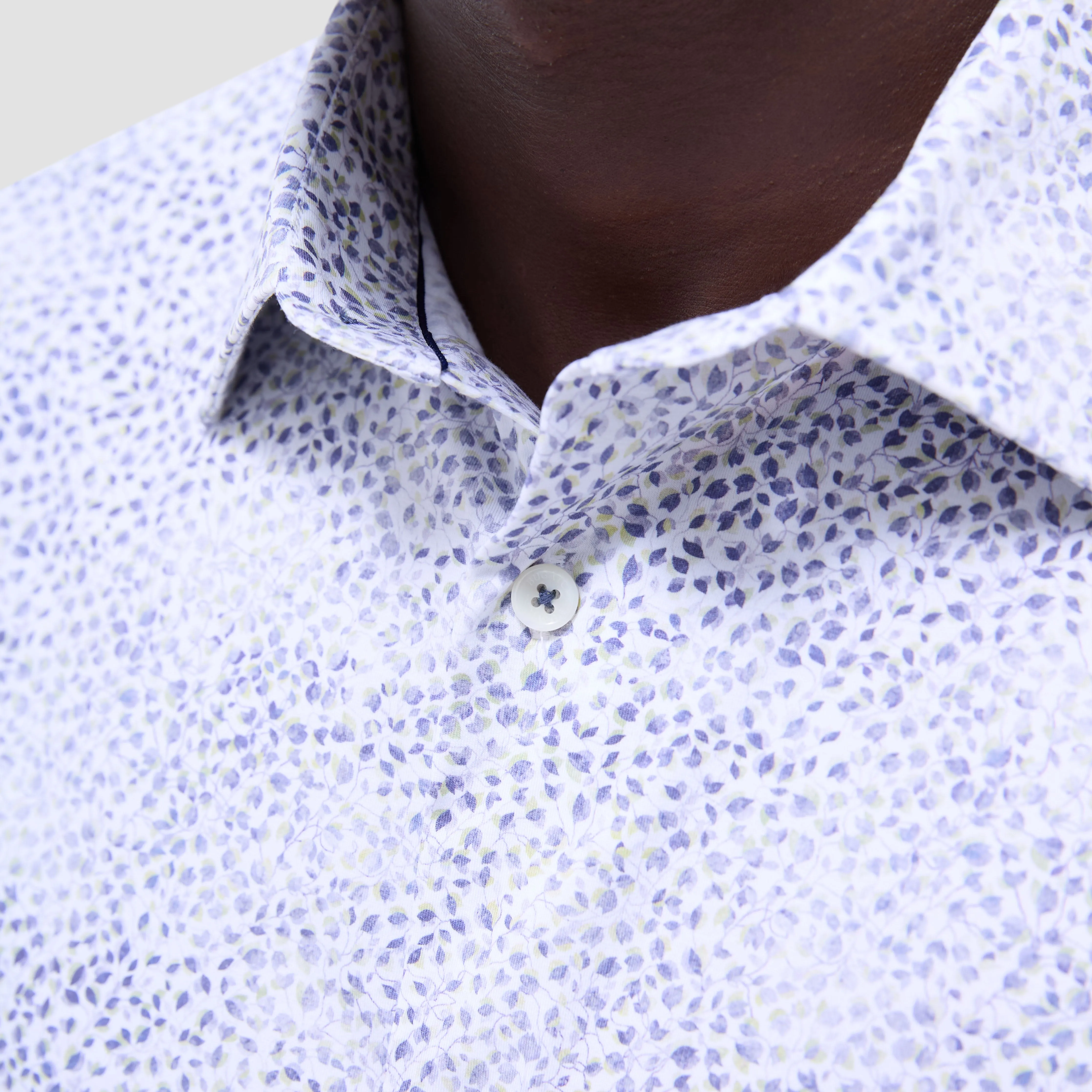 James Leaf Print OoohCotton Shirt