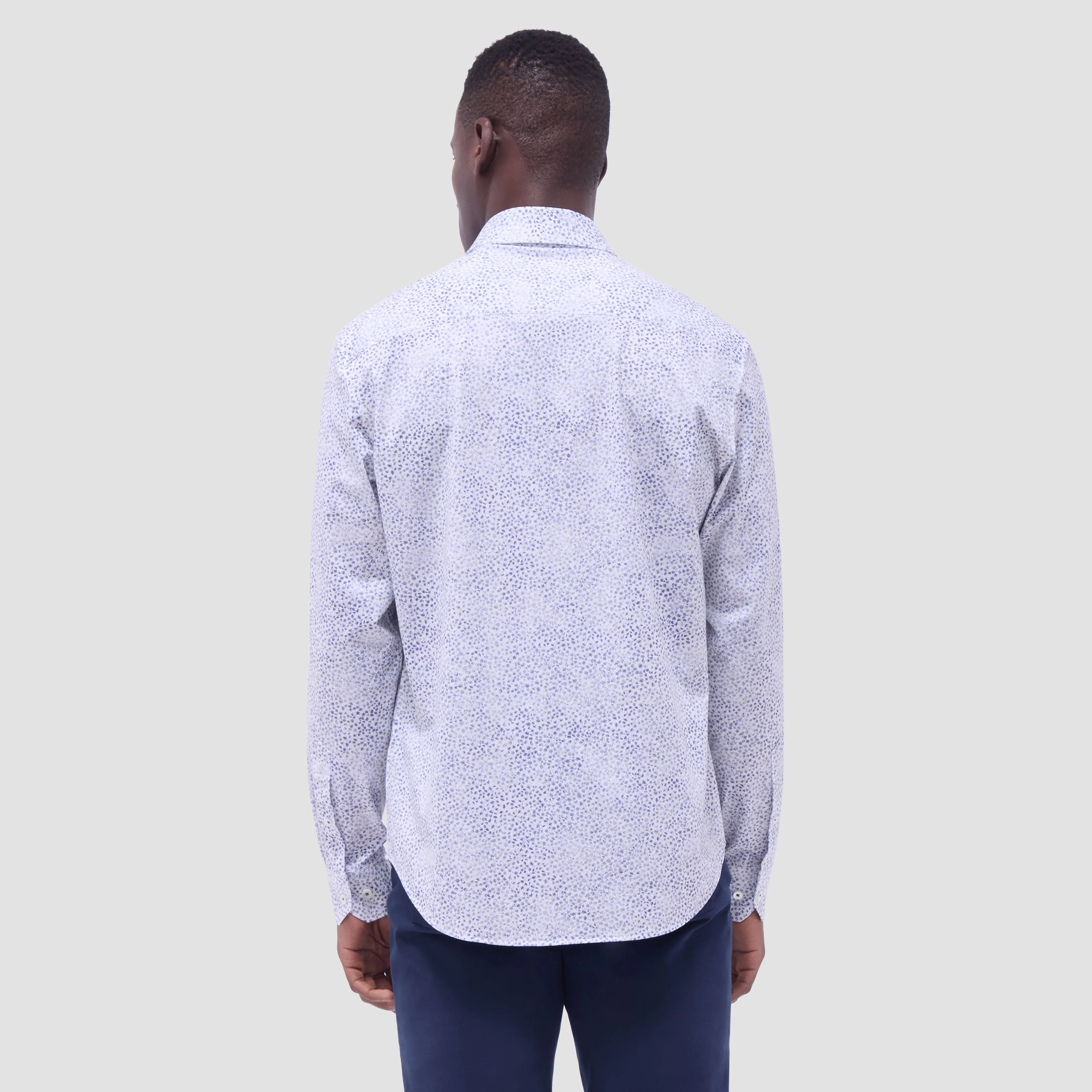 James Leaf Print OoohCotton Shirt