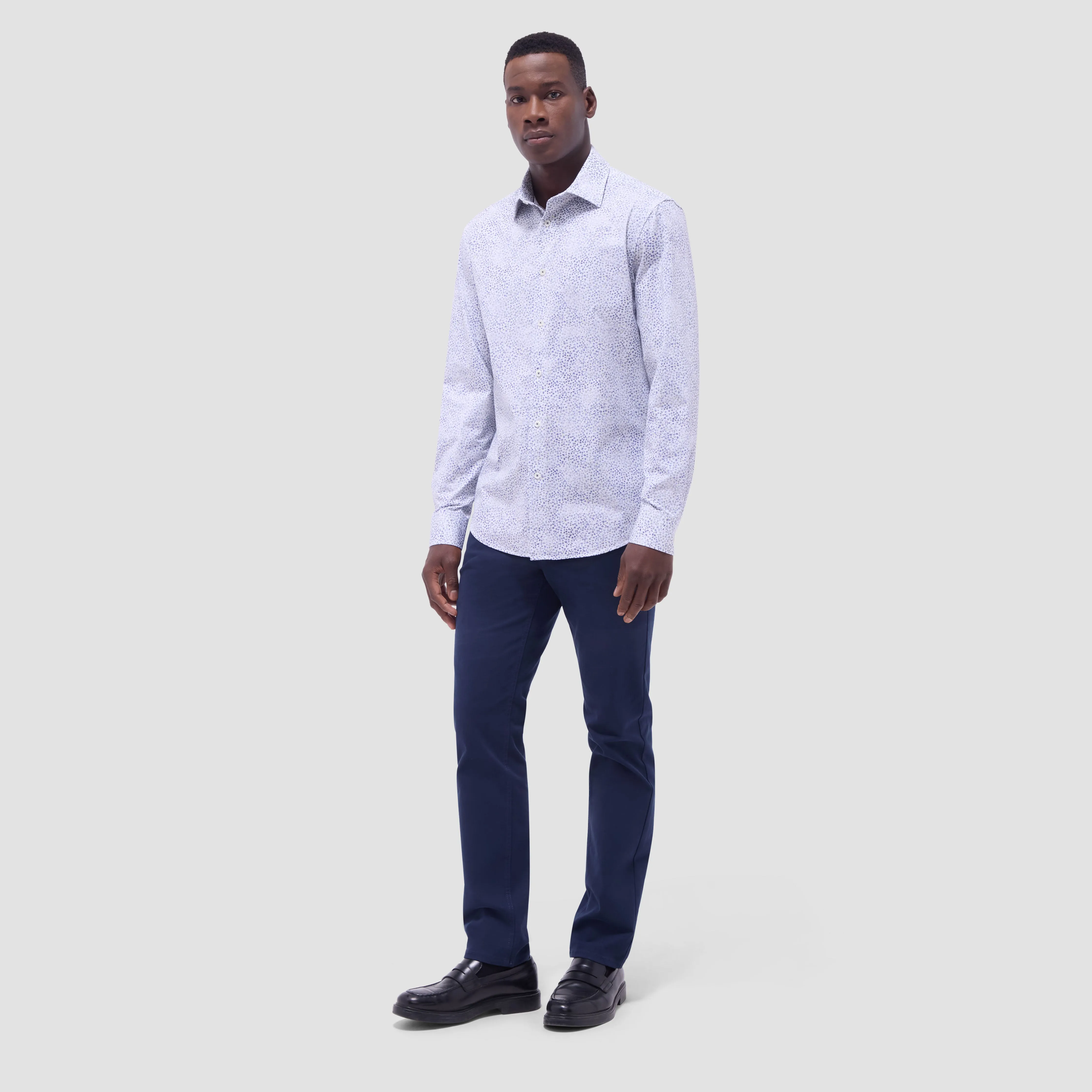 James Leaf Print OoohCotton Shirt