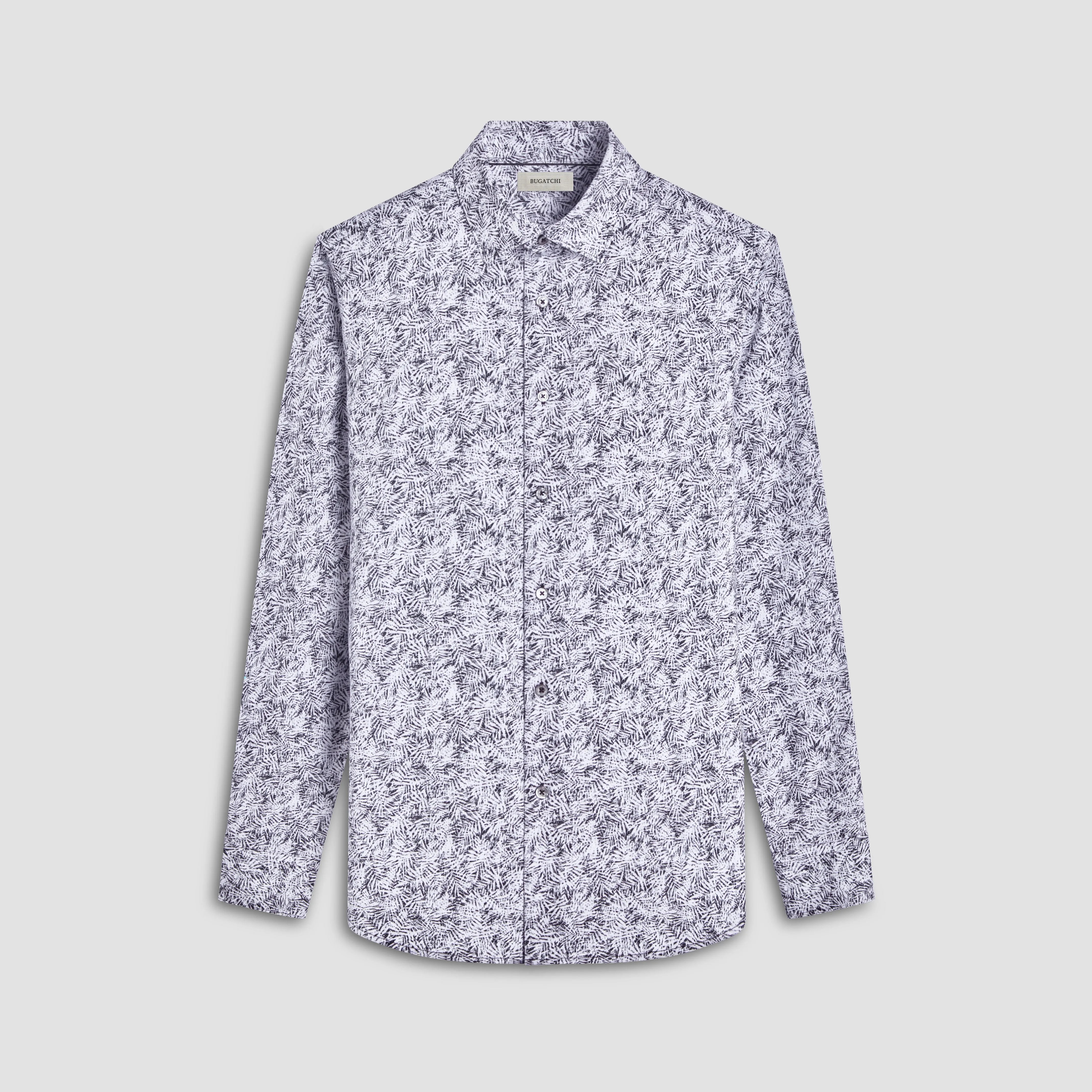 James Leaf Print OoohCotton Shirt
