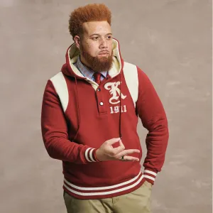 Kappa Alpha Psi Vintage K Half Button Pullover Hoodie