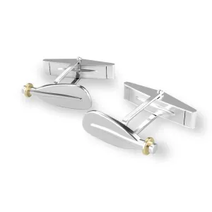 Kayak Men's Paddle Cuff Links