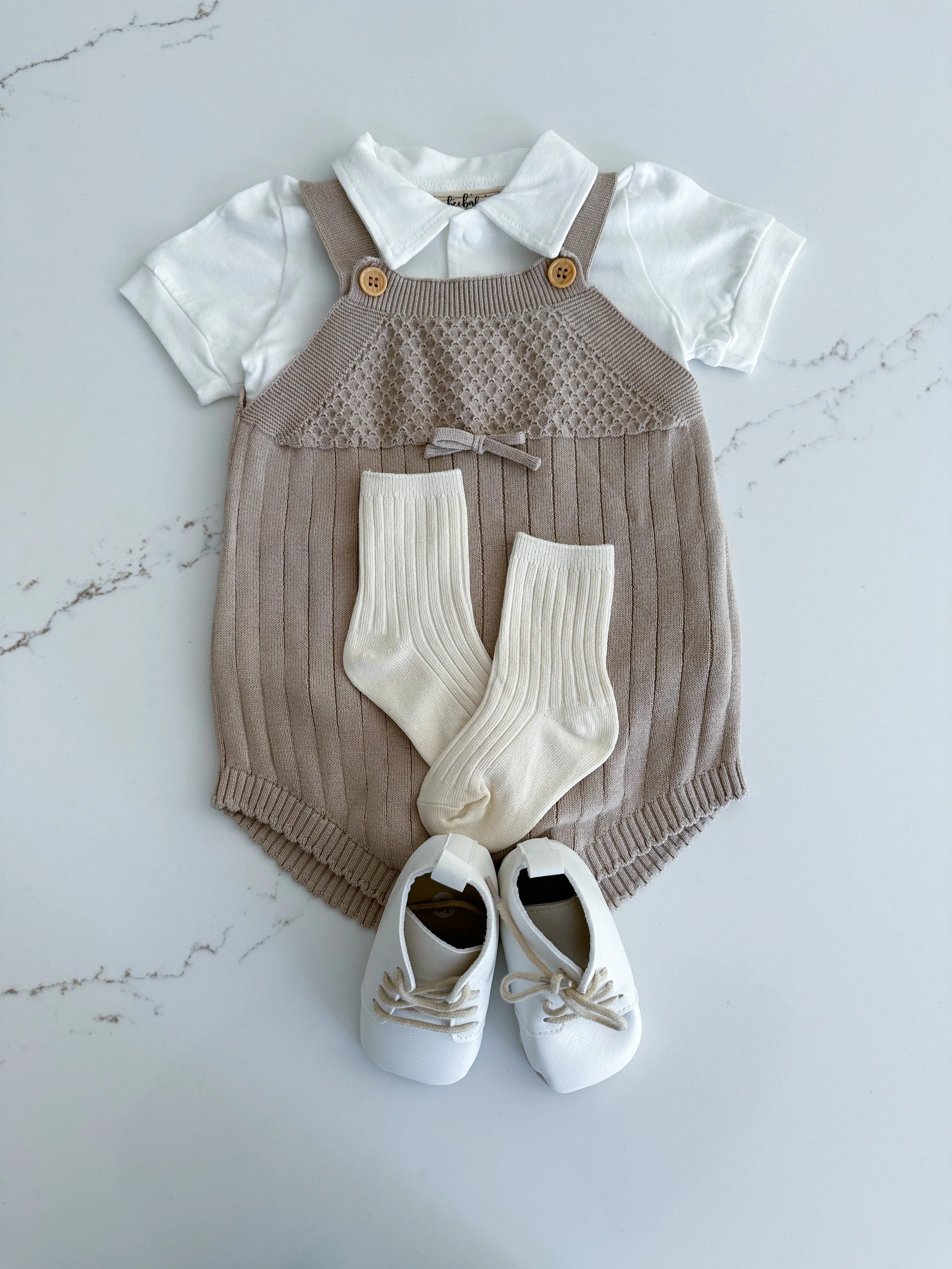 Knit Ribbed Romper