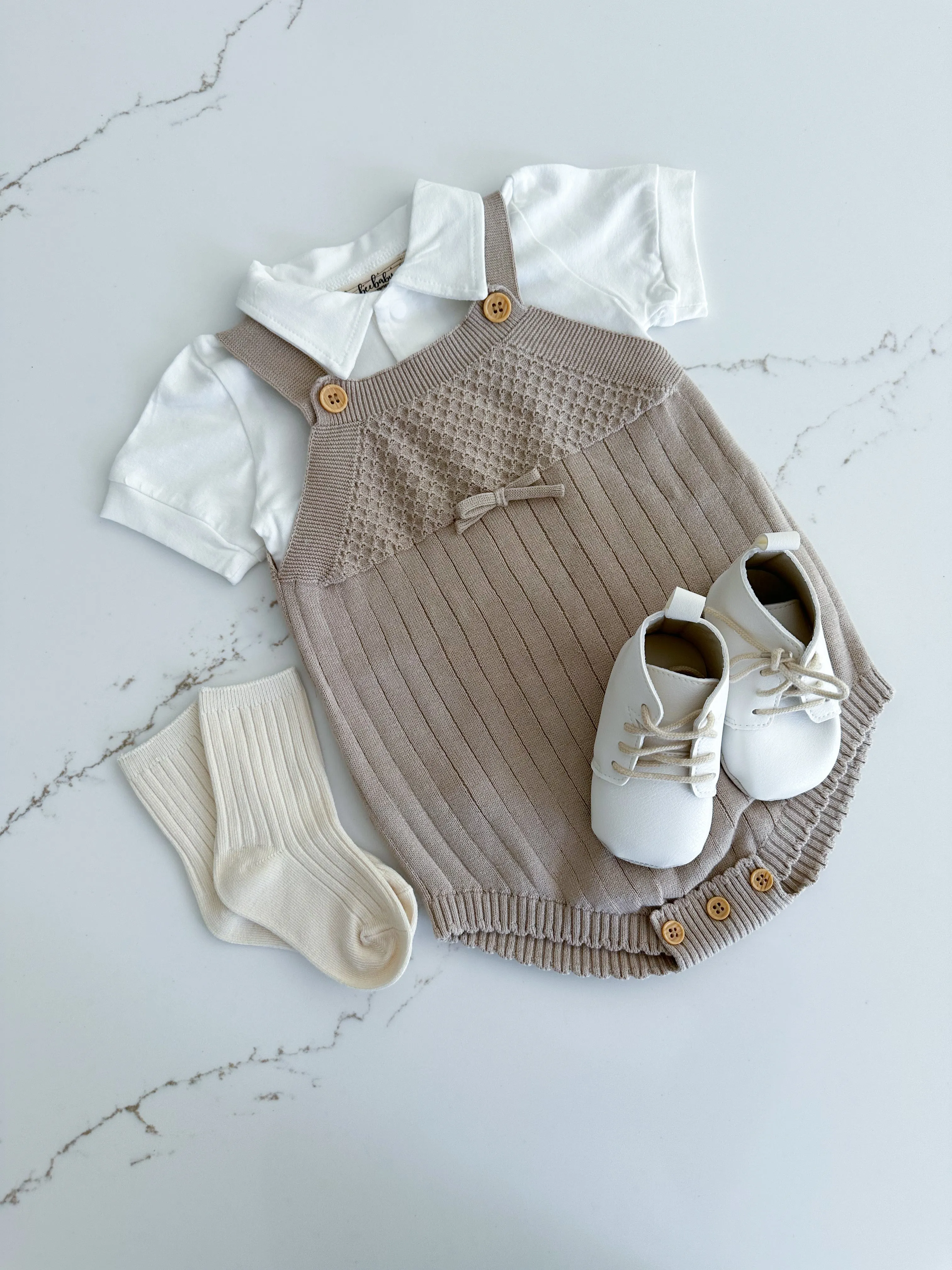 Knit Ribbed Romper