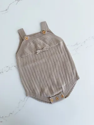 Knit Ribbed Romper
