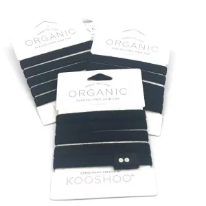 KOOSHOO Organic Plastic-Free Hair Ties