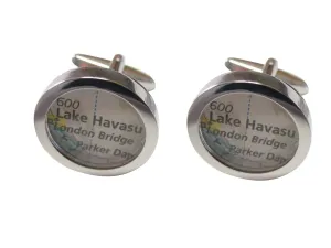 Lake Havasu Map Cufflinks