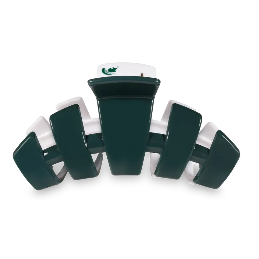 Large Teleties Claw Clip - Michigan State University