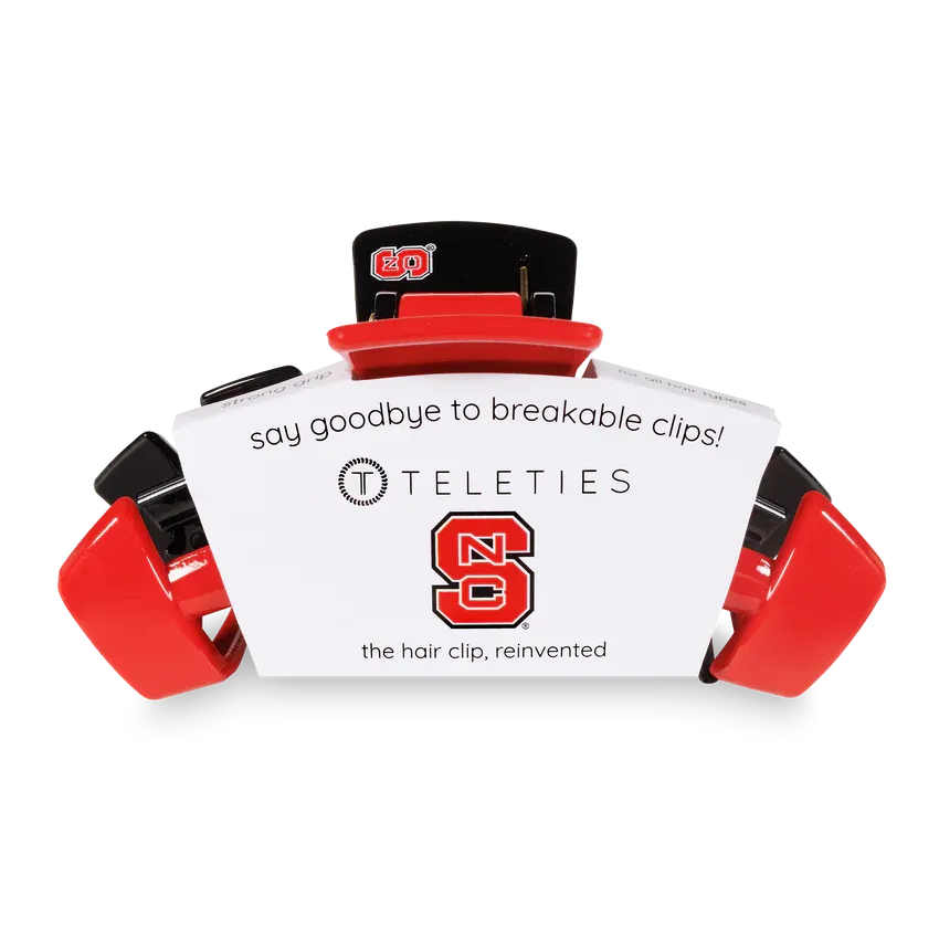 Large Teleties Claw Clip - North Carolina State University