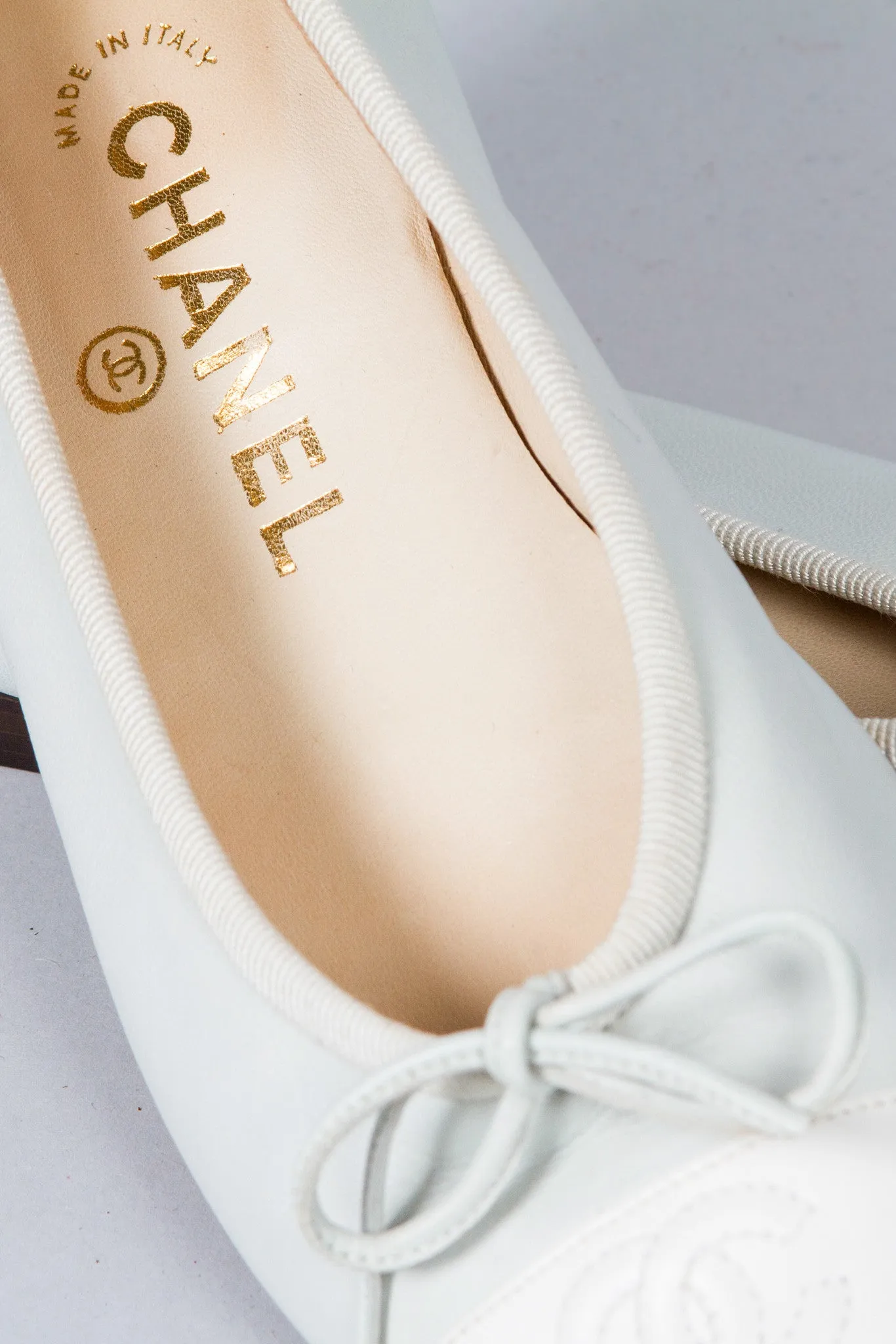 Logo Ballet Flats