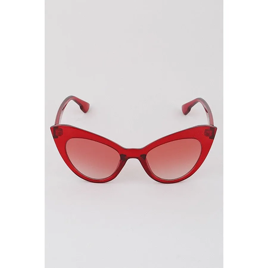 Look Out Marilyn Cateye Sun Glasses in Various Colors