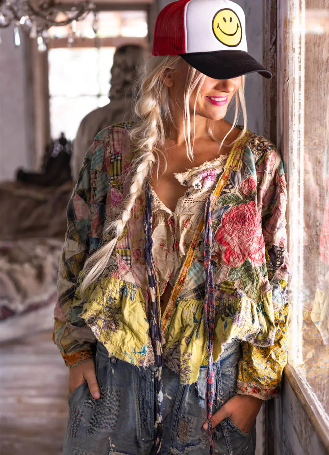 Magnolia Pearl Lise Lotte Piano Shawl