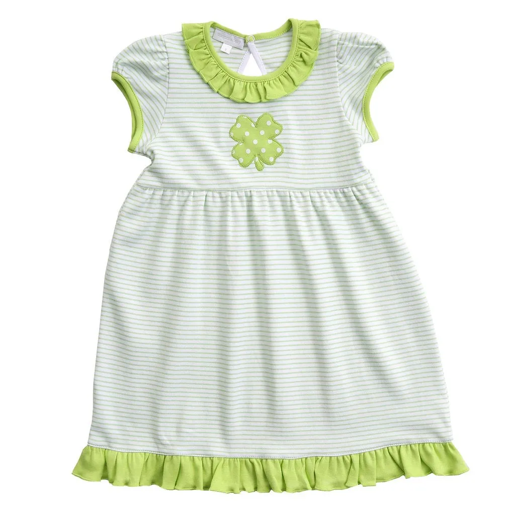 Magnolia Polka Dot Shamrock Appliqué Tee